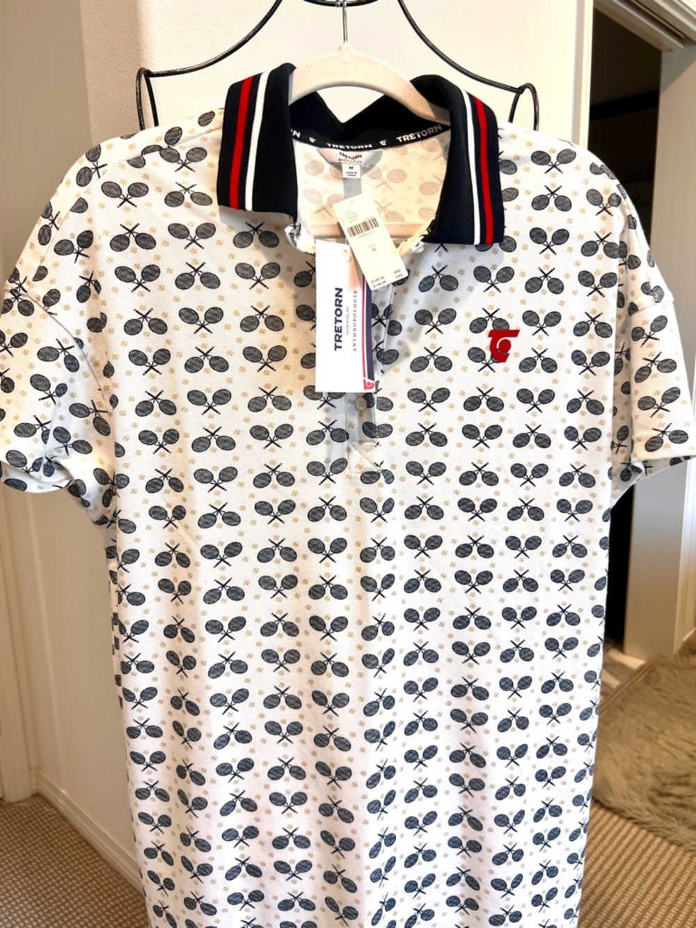 NWT Tretorn x Anthropologie White Polo Tennis Dress - Picture 2 of 6